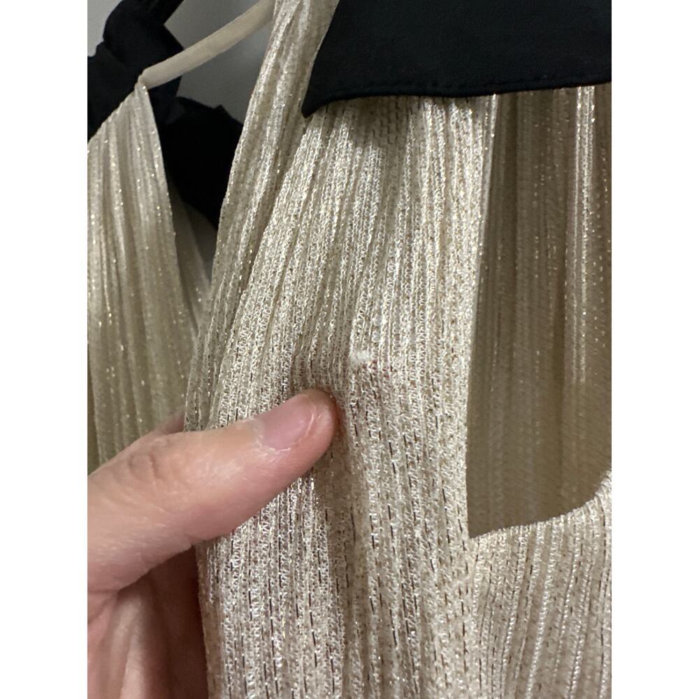 Sabina Musayev Ray Dress NO BELT Gold size Extra Small - Picture 13 of 13